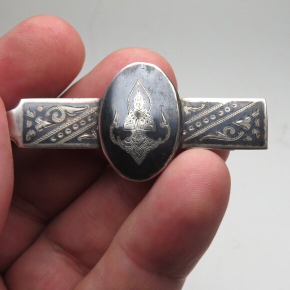 Sterling Silver Tie Pin Antique.